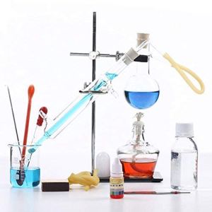 3.4fl oz  67.6fl oz nuevo laboratorio aceite esencial destilación Aparato destilador de agua purificador de cristal kits wembudo separador 3.4fl oz  67.6fl oz nuevo laboratorio aceite esencial destilación Aparato destilador de agua purificador de cristal kits wembudo separador