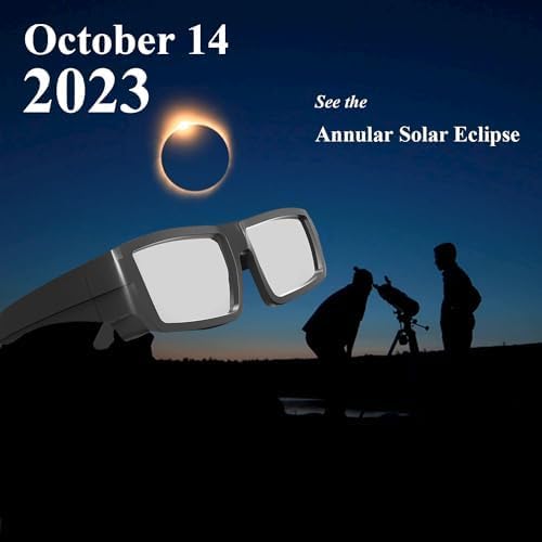 Gafas de eclipse solar aprobadas 2024 en marco de plástico duradero, aprobadas por la NASA y con certificación CE e ISO (paquete de 6 adultos), 6