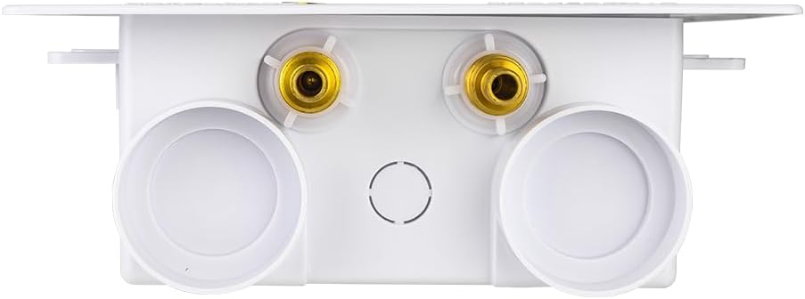 EFIELD Doble drenaje 12 pulgada PEX conexión de crimpado x 34 pulgadas MHT lavadora caja de salida con martillo de agua de acero inoxidable