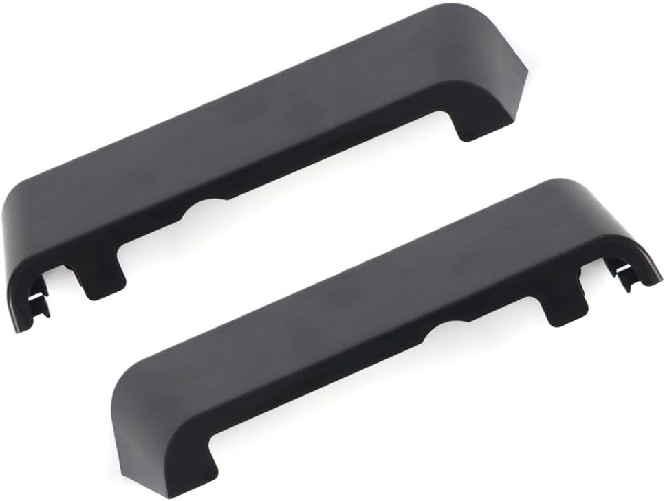 Para Toyota Land Cruiser Prado FJ120 J120 2003-2009 Negro Exterior Roof Rack Rieles Centro de Equipaje Cubierta Protector Accesorios de Coche 2 unids
