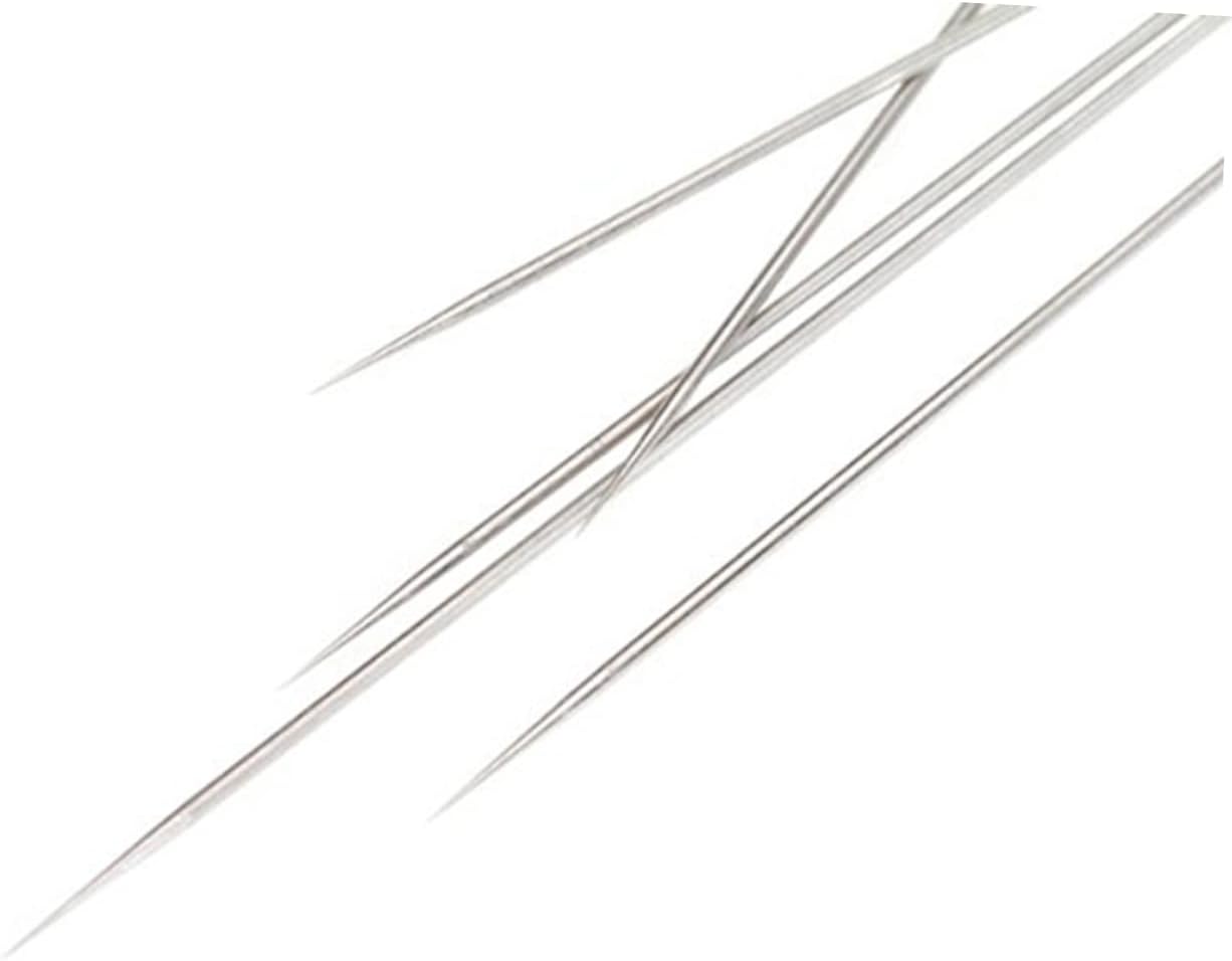 5 unids 0.012 in aguja para aerógrafo aerógrafo aguja aerógrafo piezas aerógrafo aguja fluido puntas aerógrafos aguja reemplazo aerógrafo accesorios