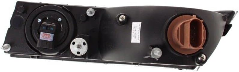 Conjunto de luz antiniebla para Cadillac Escalade 2007 a 2014 lado del pasajero delantero, lente transparente, halógeno GM2593163