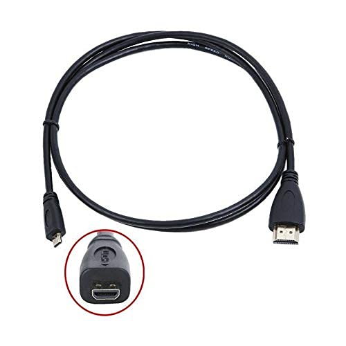 Yustda – Cable micro HDMI HDTV TV Audio Video AV para Dragon Touch Elite R97 X R97X 9.7” Full HD Google Android Tablet PC