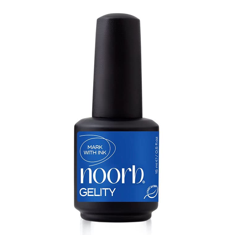 Esmalte de gel azul tinta, esmalte de uñas de gel natural con pigmentos orgánicos, esmalte de gel de uñas UV para remojar el esmalte de uñas de