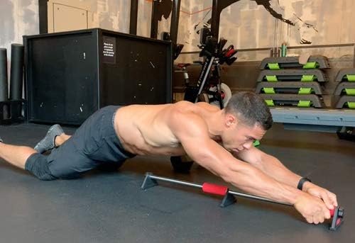 Barra de realce para gimnasio en casa, entrenamiento de estabilidad superior del cuerpo, pecho portátil + constructor de fuerza central