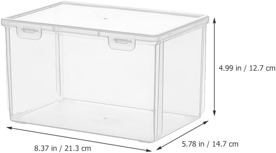 Alipis Contenedor de almacenamiento de pan, 2 unidades, caja de pan de plástico, hermética, tostada, pan, contenedor de almacenamiento apilable,