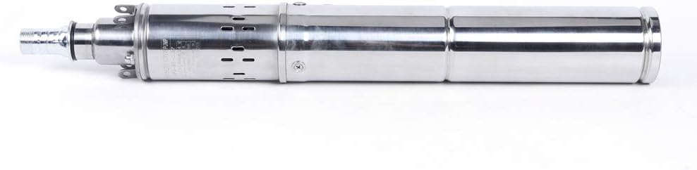 Bomba sumergible de pozo profundo, bomba de agua solar de 24 V 370 W, cabezal de bomba sumergible 213.3 ft para uso industrial, riego y hogar
