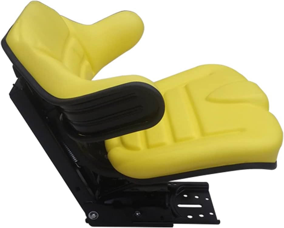 Asiento universal amarillo de la suspensión del tractor se adapta a John Deere 2550, 2630, 2640, 2750