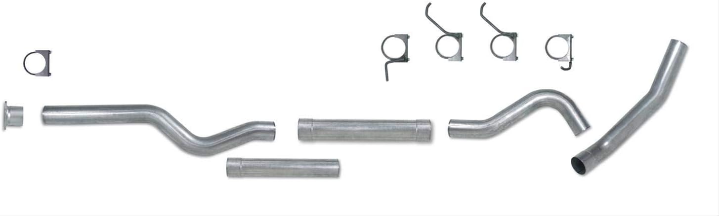 Diamond Eye K4110A-RP Escape Diesel 4″ Cat Back Aluminizado – Sin Silenciador Duramax