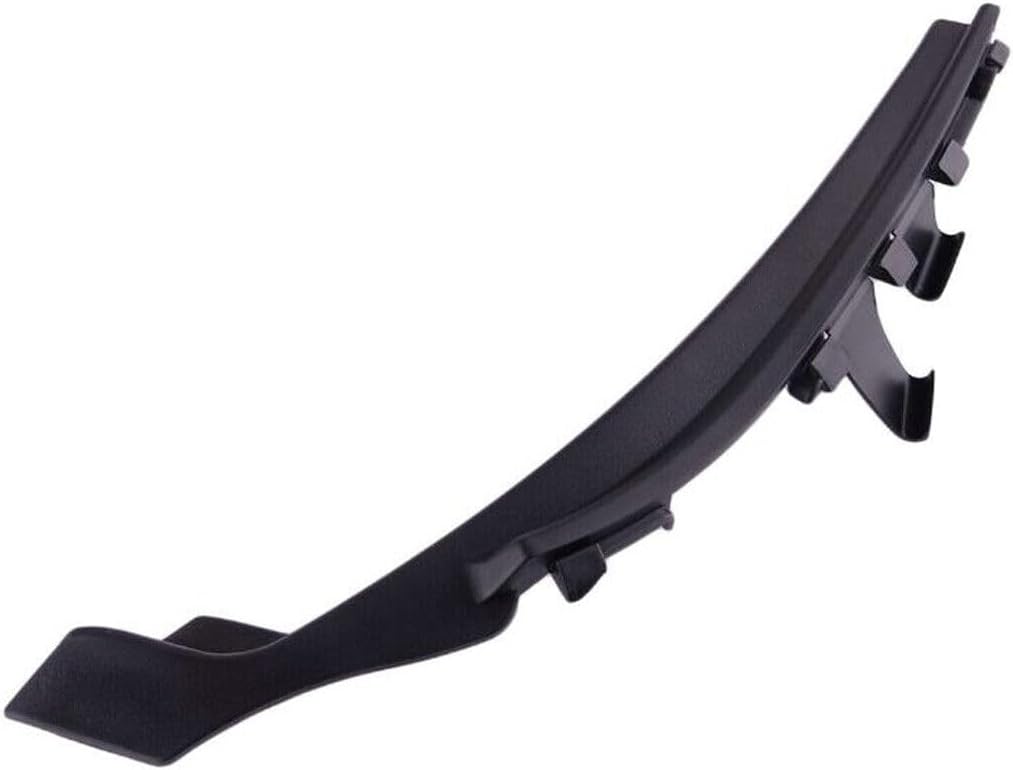 1 par de cubierta de extensión del limpiaparabrisas delantero del coche para Nissan Sentra 2013 2014 2015 2016 2017 2018 2019 negro