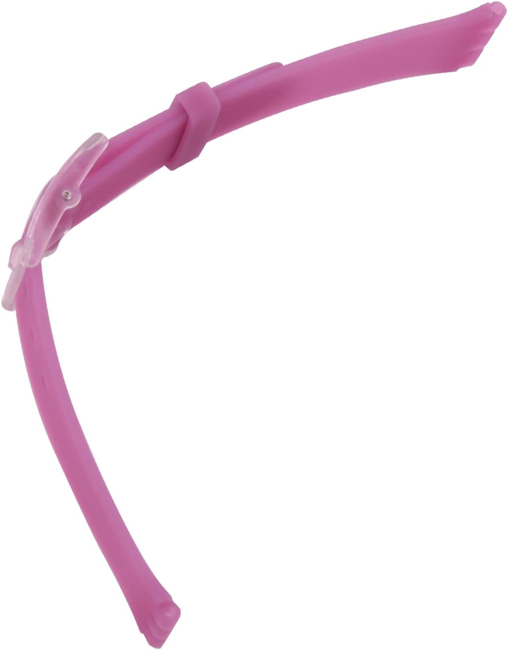 Correa de reloj de goma ultrafina de 0.630 in para mujer, compatible con Swatch, correa de reloj de silicona de repuesto, impermeable, para mujer,