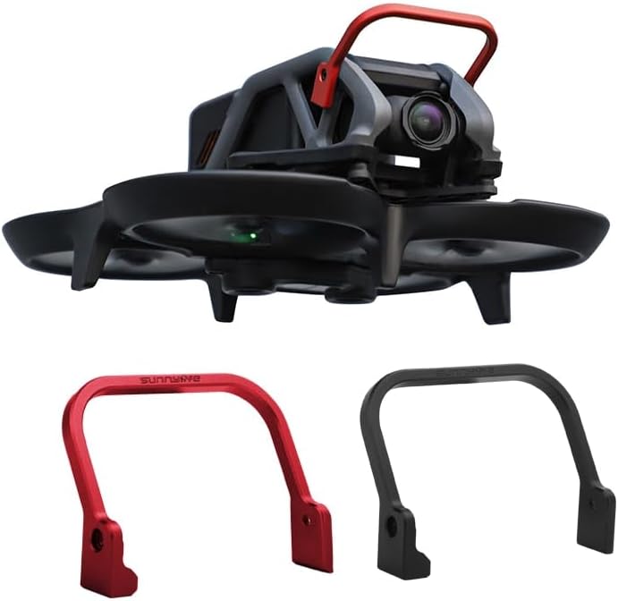 XNasu Drone Aluminum Alloy Gimbal Bumper Camera Guard Bar Protector Bump-Proof for DJI AVATA Drone Accessories (Color  Red)