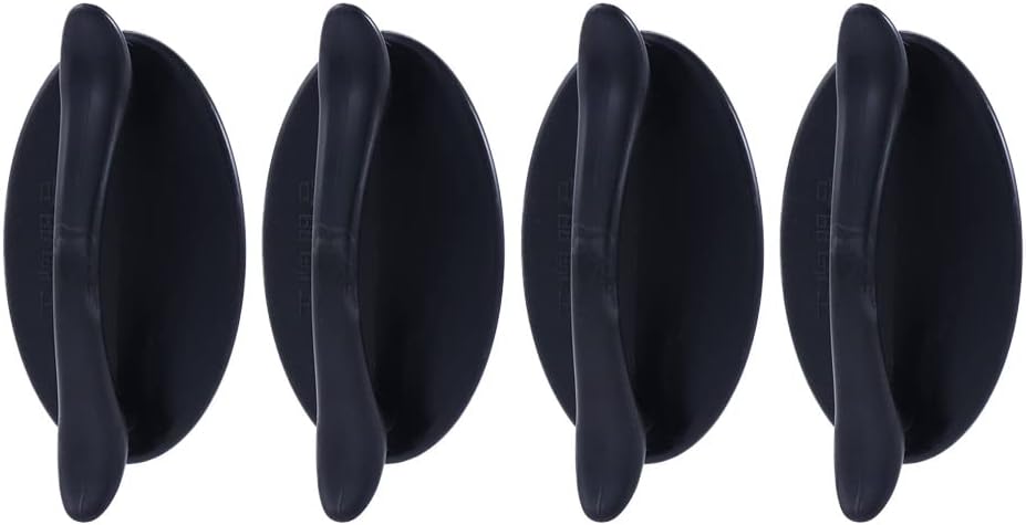 Manija de puerta de armario minimalista moderna, autoadhesiva, manijas de cajón de gabinete instantáneas para archivadores, armarios de cocina (4