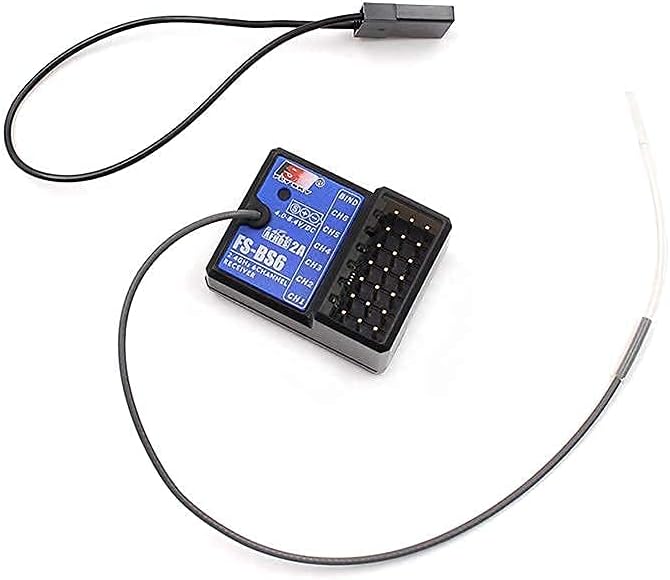 Flysky FS-BS6 Receptor 2.4Ghz 6CH AFHDS2 para Flysky FS-GT5 FS-IT4S Transmisor