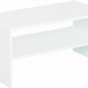 Organizador ClosetMaid horizontal, Laminado en madera, Blanco, 24 – pulgadas Organizador ClosetMaid horizontal, Laminado en madera, Blanco, 24 – pulgadas