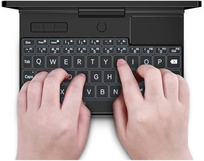 GPD Mini portátil Pocket 3 con CPU N6000 de cuatro núcleos, 8 GB LPDDR4x RAM, SSD NVMe de 512 GB, pantalla táctil de 1920 x 1200p Windows 11, Wi-Fi