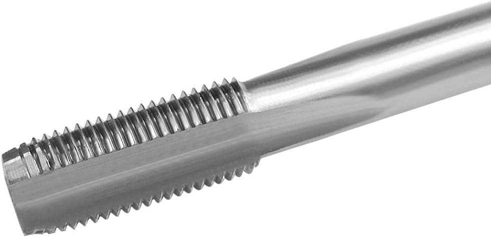 Macho de rosca métrica, M10*1.0, Macho de rosca derecha para máquina, acero de alta velocidad (HSS), H2