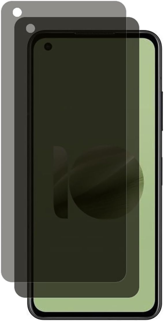 AISELAN 2 protectores de pantalla de privacidad para ASUS Zenfone 10 película protectora de vidrio templado, dureza 9H, antiarañazos, antiespías,