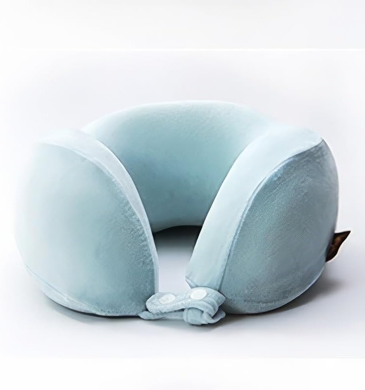SKYBAT Memory Foam U-Shaped Cartoon Neck Pillow – Relieve Fatigue and Support Healthy Cervical Spine (Color  Large, Size  30cmX29cmx13cmx12cm)