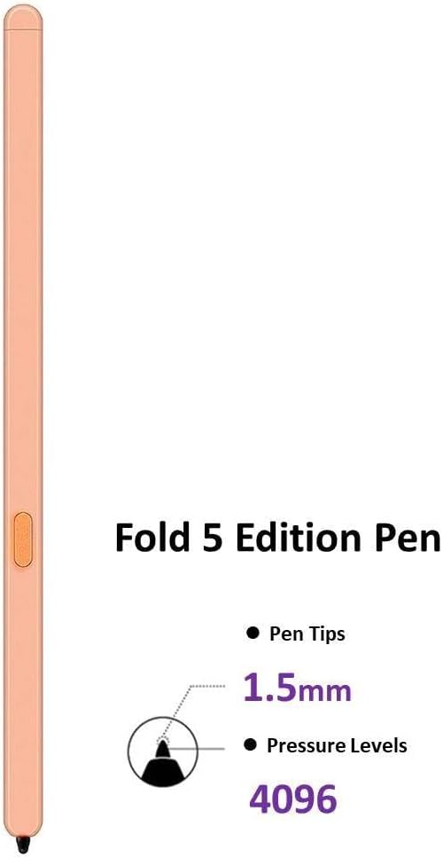 Galaxy Z Fold 5 S Pen Fold Edition, lápiz capacitivo, punta delgada de 0.059 in, 4,096 niveles de presión solo para teléfonos Samsung Galaxy Z Fold