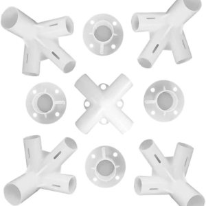 Conectores de cenador Pies de tienda de campaña Conector central de esquina Piezas de repuesto Accesorios de tienda 9PCS Refugios de eventos y Conectores de cenador Pies de tienda de campaña Conector central de esquina Piezas de repuesto Accesorios de tienda 9PCS Refugios de eventos y