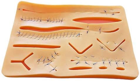 Almohadilla de práctica de sutura, almohadilla de sutura duradera para entrenamiento y práctica por MedSurgic