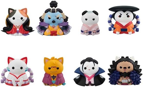 MEGA CAT PROJECT One Piece Nyan Peace Meow! Luffy and Wano Country Edition 1Box (8pcs)