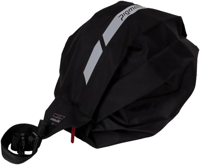 Pigmalion Bolsa para casco de motocicleta  Cinturón innovador y plegable para llevar casco  La alternativa de mochila inteligente para motocicleta
