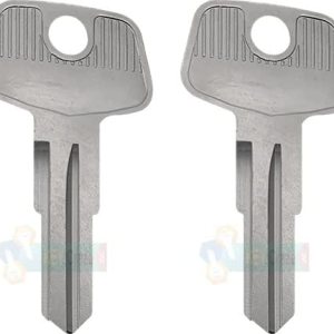 Par de llaves de repuesto para esquís Yakima y Thule, techo, caja de carga, portaequipajes y barras transversales con las series de código N001-N200 Par de llaves de repuesto para esquís Yakima y Thule, techo, caja de carga, portaequipajes y barras transversales con las series de código N001-N200