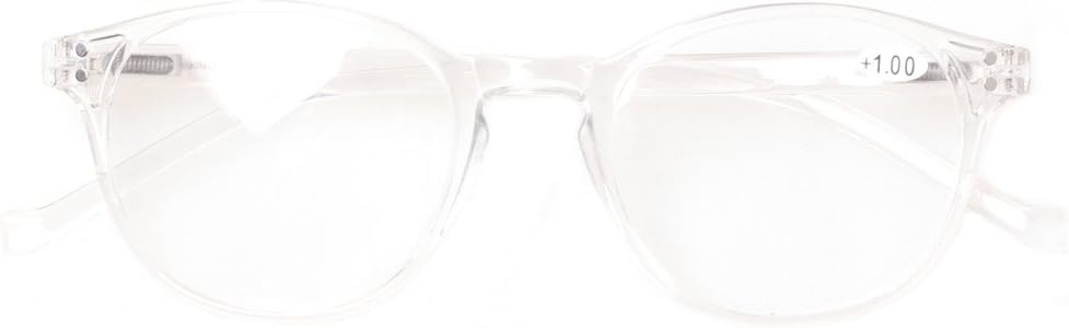 NORPERWIS – Lentes de lectura, con ajuste estándar de bisagras para lectores, para hombres o mujeres, 5 pares
