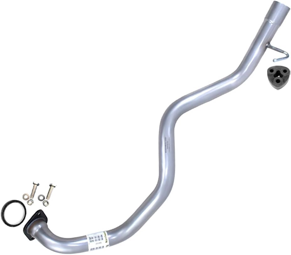 Northeastern Exhaust  Tubo de escape de acero inoxidable compatible con 4Runner 1996-2002 3.4L  Junta gratis, colgador, pernos y tuercas incluidos