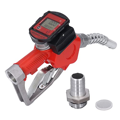 Boquilla de combustible automática BSP de 1 pulgada Boquilla de apagado automático Medidor de flujo digital de aleación de aluminio para llenado
