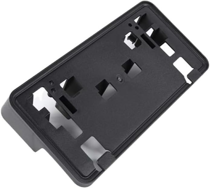 JeCar Soporte de montaje para placa de matrícula F150 compatible con Ford F150 2021+ Marco de soporte de placa frontal (negro)