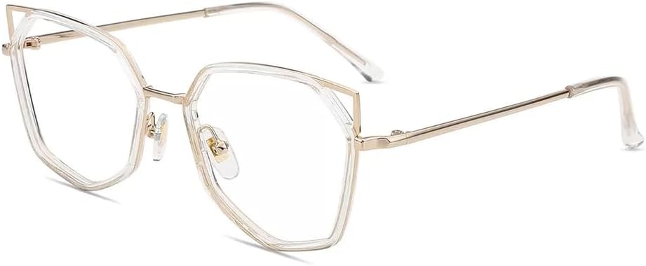 Firmoo Gafas de lectura con bloqueo de luz azul ojo de gato 2023, 1.25, lentes de lectura con protección UV400