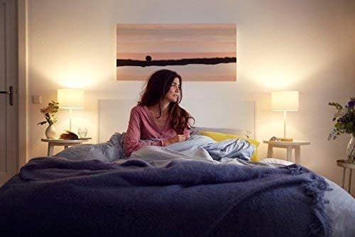 Philips Bombilla LED regulable A19 esmerilada, 9.5 W (equivalente a 60 W), 800 lúmenes, 2700 K blanco suave, base media E26, Energy Star, paquete de
