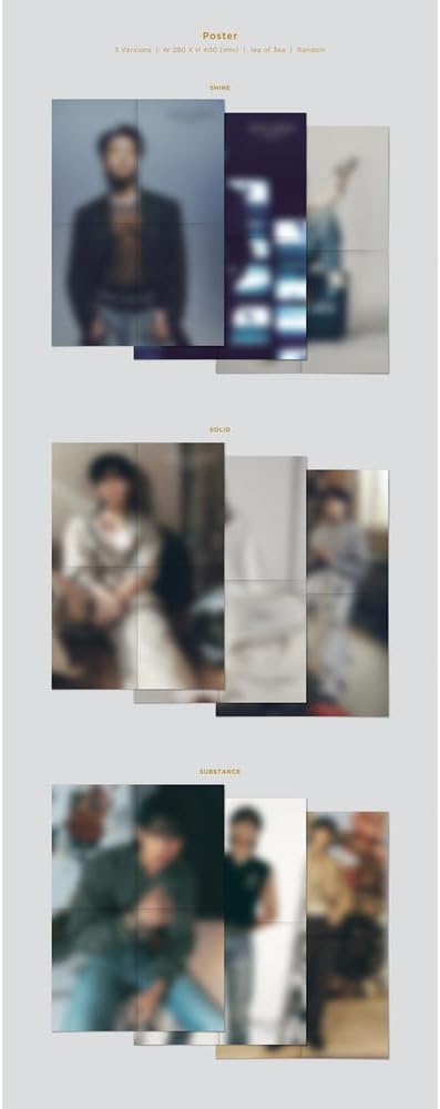 BTS Jung Kook 1er álbum en solitario – DORADO (Solid Ver)