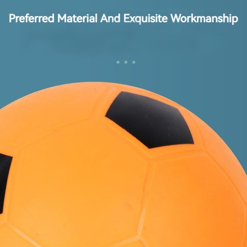 The Silent Football – Pelotas de espuma 2024, pelota de fútbol silenciosa para interiores, pelota de espuma suave de 8 pulgadas, entrenamiento