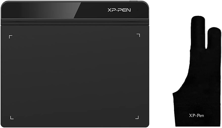 XP-PEN StarG640 – Tableta gráfica digital de 6 x 4 pulgadas, tableta ultrafina con 8192 niveles de lápiz capacitivo sin batería, compatible con