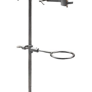 Juego de utensilios metálicos de grado de laboratorio soporte (8″ x 5″), varilla de 0.472 in de diámetro (24″ de largo), abrazadera de bureta, Juego de utensilios metálicos de grado de laboratorio soporte (8″ x 5″), varilla de 0.472 in de diámetro (24″ de largo), abrazadera de bureta,