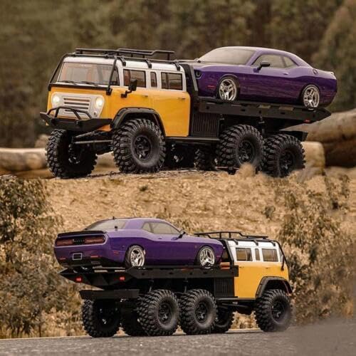 TOUCAN RC HOBBY CROSSRC JT6 6WD 6X6 RTR 2.4GHz 110 RC Crawler Control remoto modelo de coche plano