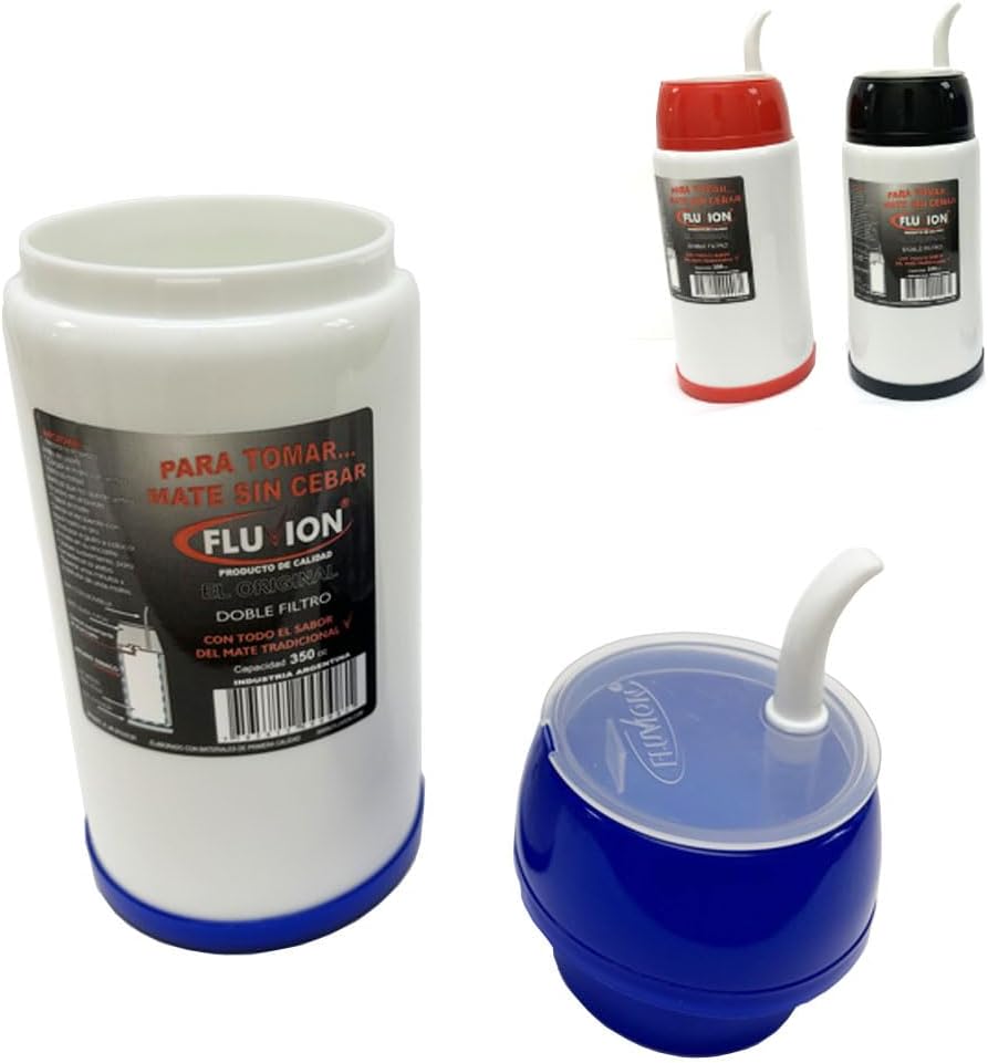Matelisto Mate Botella de Bebida Taza de Pajita Bombilla Kit Termo Agua Caliente Portátil