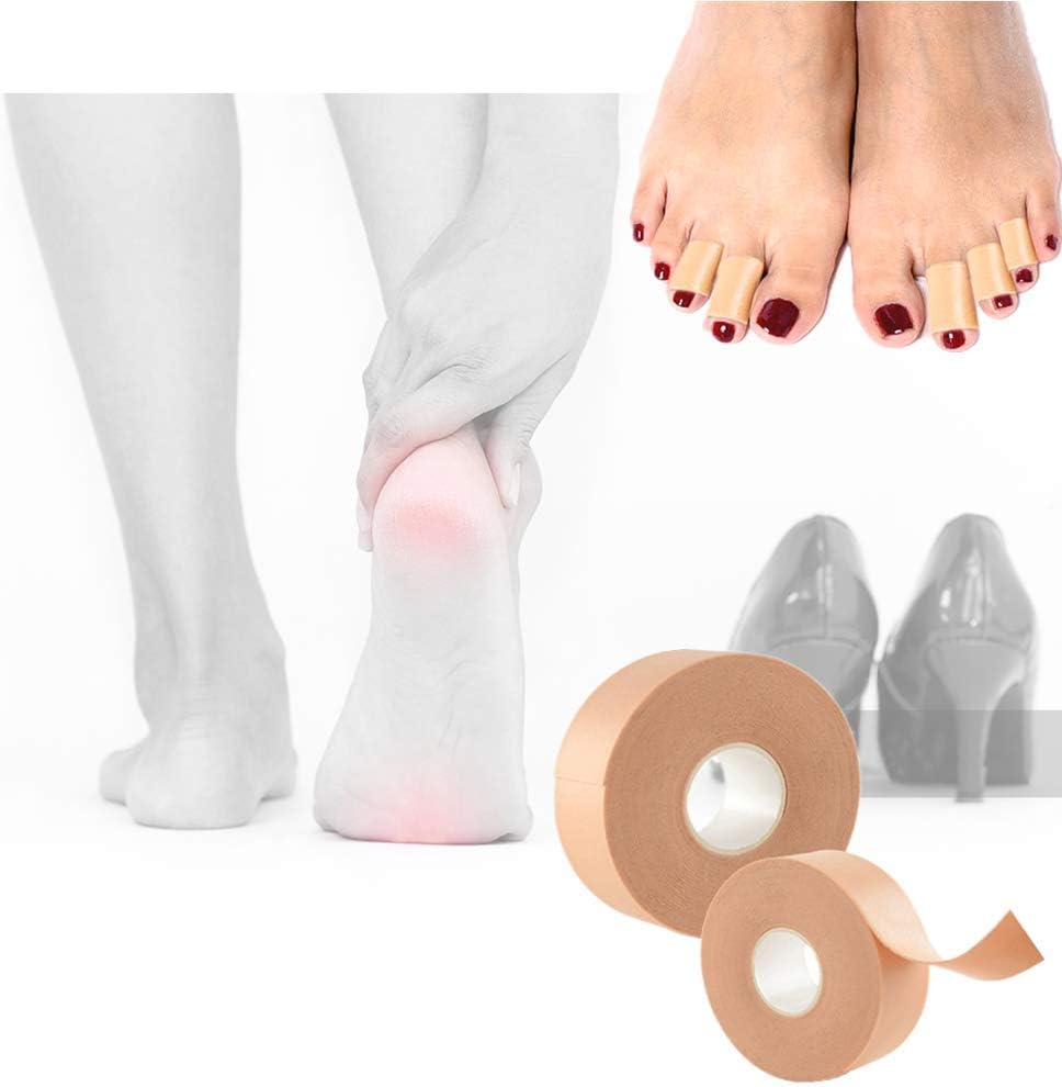 Cinta para el talón, protector de agarre impermeable de primeros auxilios para zapatos, almohadillas de cojín de pies para prevención resistente al