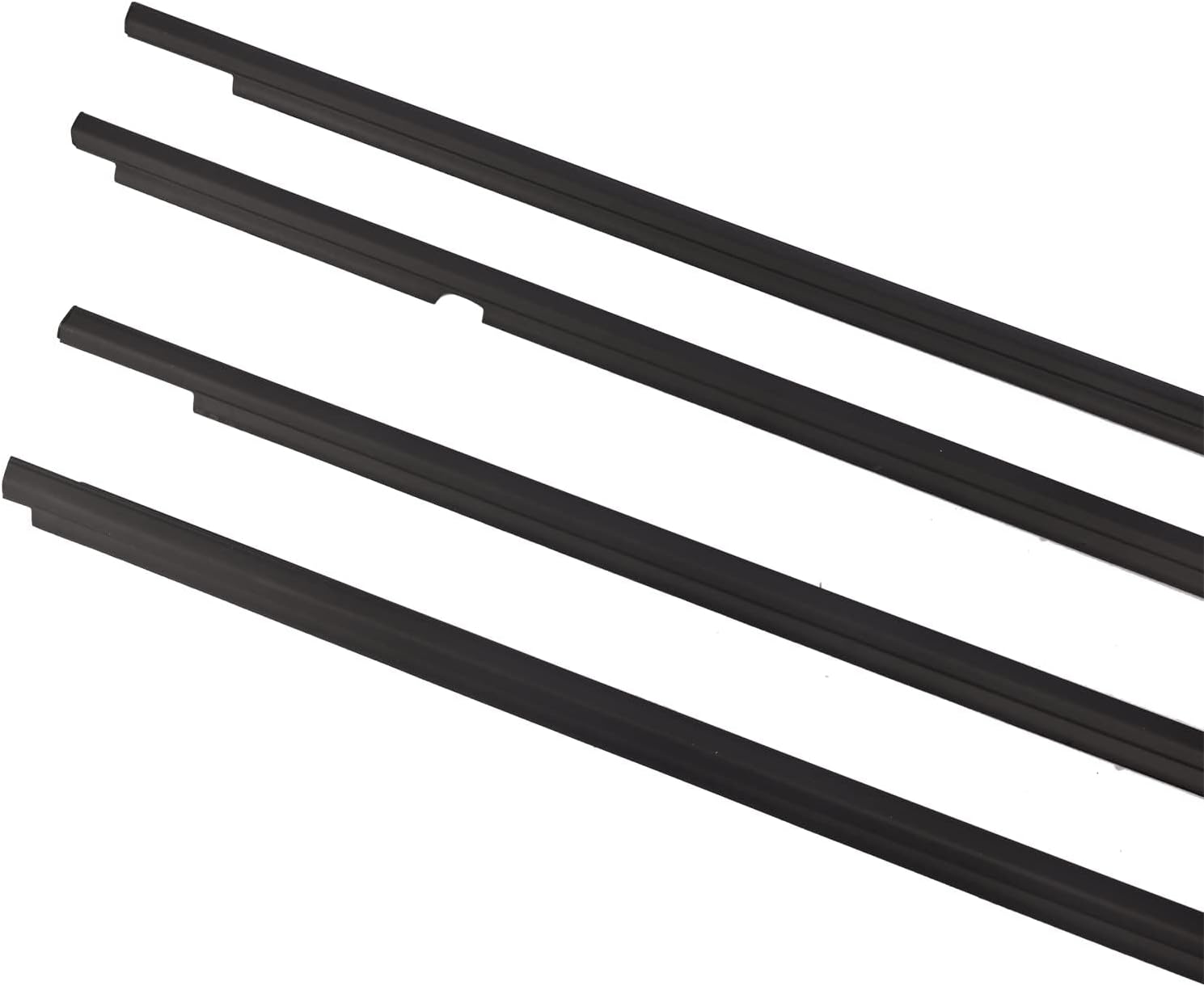 Tira de moldeo de goma para Toyota Corolla CELESXRS Sedan 4 puertas 2003 2004 2005 2006 2007 2008