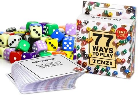 SUNMON Juego de 100 dados multicolores, 0.630 in, 10 colores surtidos con 10 unidades cada uno, dados estándar D6 con bolsa de transporte extra,