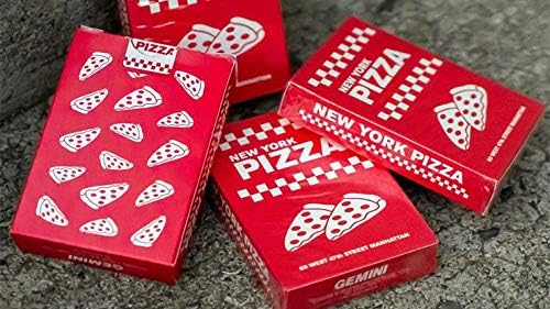 Murphy’s Magic Supplies, Inc. Barajas de cartas de pizza de Nueva York por Gemini  Baraja de póquer  Coleccionable