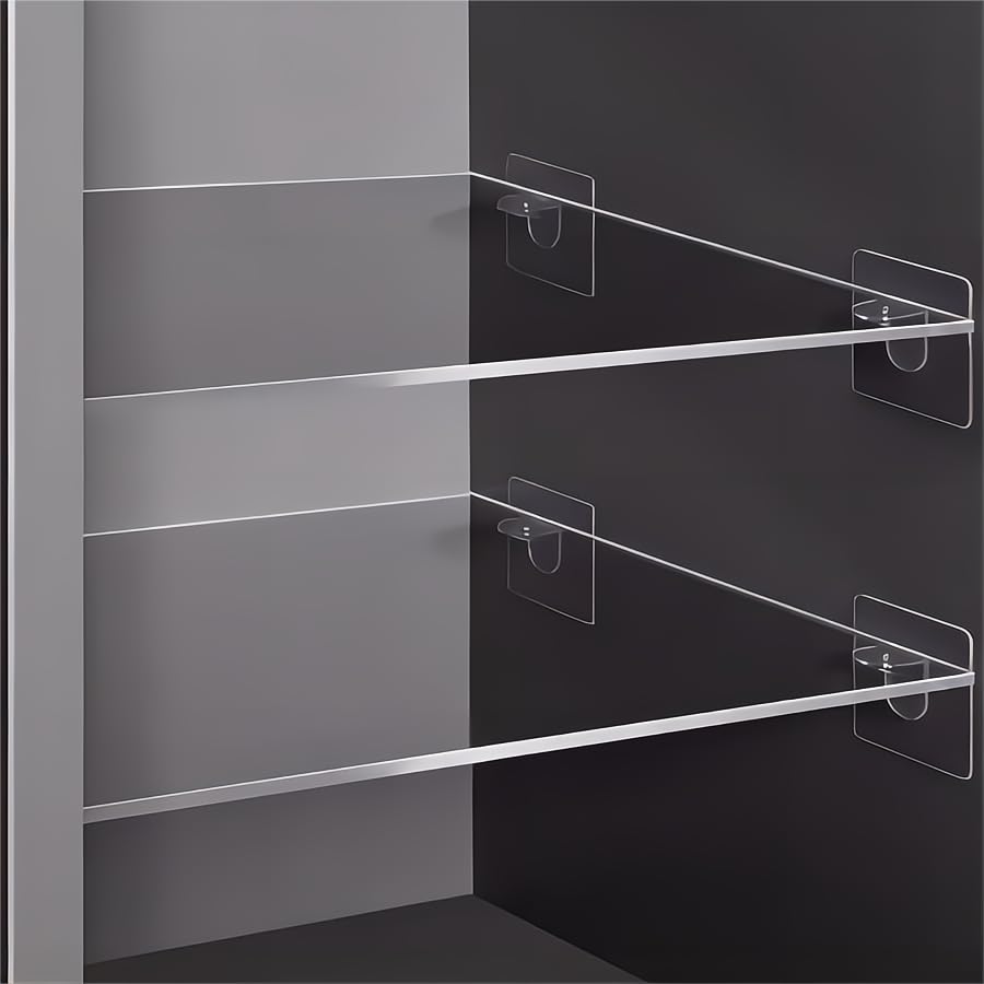 Paquete de 2 hojas acrílicas transparentes de 24 x 24 pulgadas, 316 pulgadas de grosor (0.197 in), hojas de plexiglás, hojas acrílicas para corte