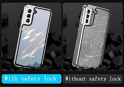 Funda antiespía para Galaxy S22 Ultra con bloqueo de aluminio parachoques protector de pantalla de privacidad de absorción magnética de vidrio