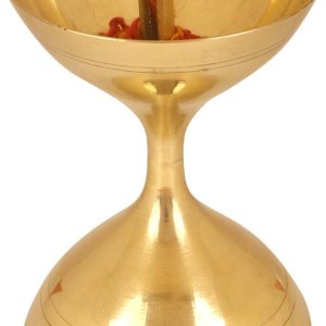 Satvik Diya de latón con Akhand Jyot Diwali  Deepawali Decoración Soporte para luz de té, lámpara de aceite, lámpara Puja para el hogar y el templo, Satvik Diya de latón con Akhand Jyot Diwali  Deepawali Decoración Soporte para luz de té, lámpara de aceite, lámpara Puja para el hogar y el templo,