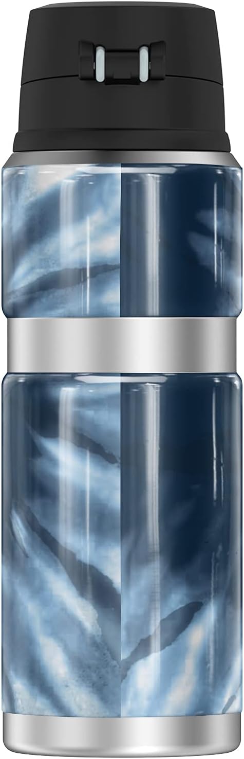 Old Dominion University OFFICIAL Tie-Dye THERMOS STAINLESS KING Stainless Steel Drink Bottle, Vacuum insulated & Double Wall, 24oz