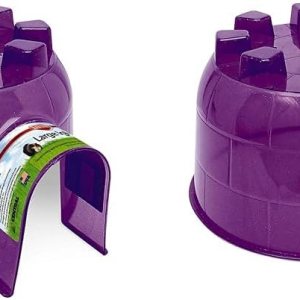 Kaytee Igloo Habitat – Escondite para conejillos de indias, hurones, conejos enanos, chinchillas y otros animales pequeños, colores surtidos, grande Kaytee Igloo Habitat – Escondite para conejillos de indias, hurones, conejos enanos, chinchillas y otros animales pequeños, colores surtidos, grande